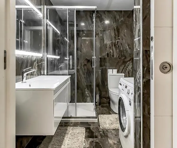 217 Elegant Vina Del Mar Pool View, Parking, Ac Appartement