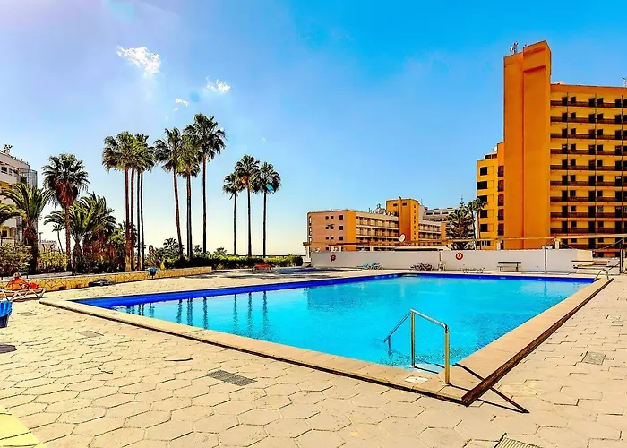 217 Elegant Vina Del Mar Pool View, Parking, Ac * Playa de las Américas
